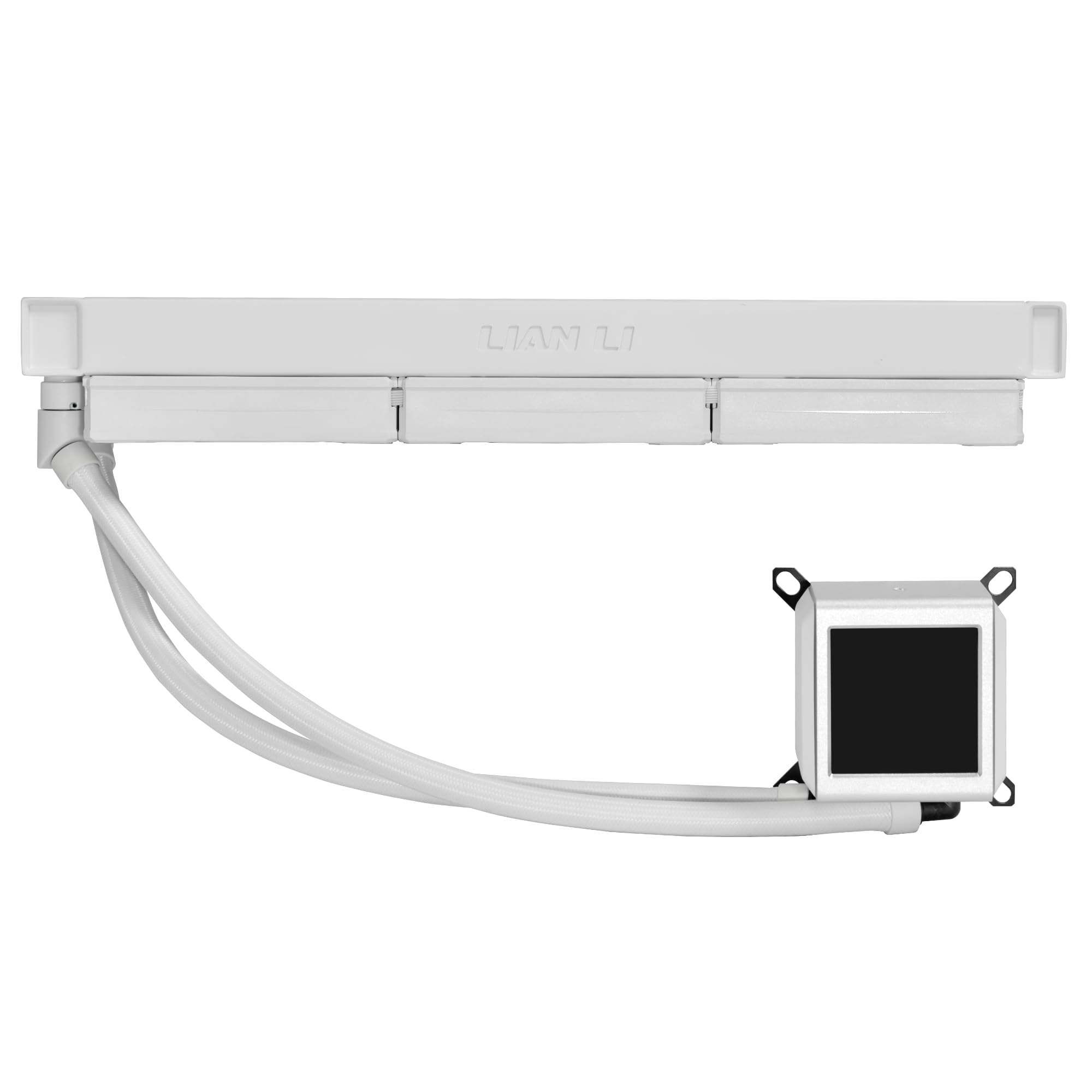 Lian Li GA Galahad II 360- Asetek 8th Gen- 2.88” IPS LCD Screen- Screen Recording for Videos and Photos -Pre-Installed ARGB Daisy-chainable Radiator Fans or UNI Fan SL-INF Fans (GA2ALCD36W.US) - Image 4