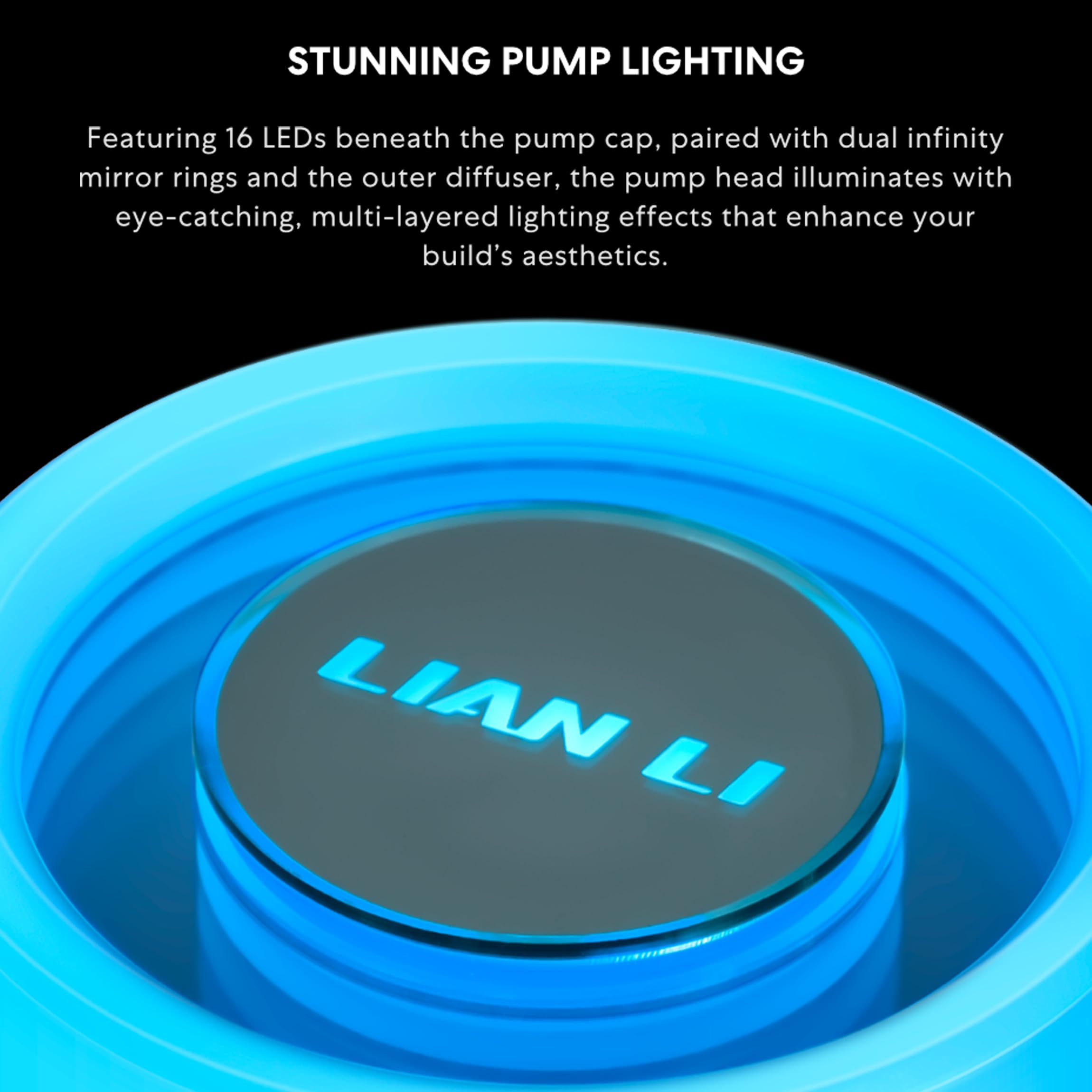 Lian Li GA II LITE 360mm AIO Liquid CPU Cooler | 3 x 120mm ARGB Hydraulic Fans, Daisy-Chain, High Airflow, All-in-One Water Cooling for Intel LGA1851/1700, AMD AM5/AM4 (GA2L36RB) - Image 4